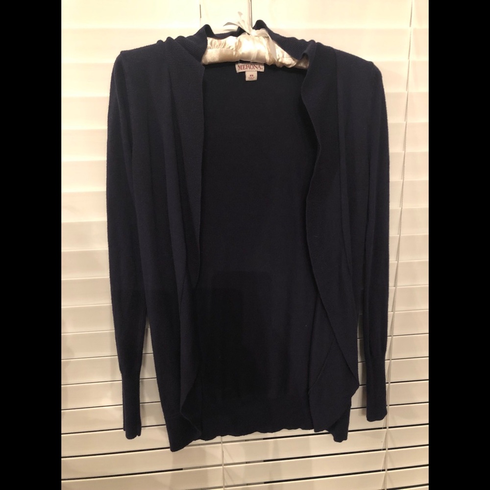Navy Blue Cardigan